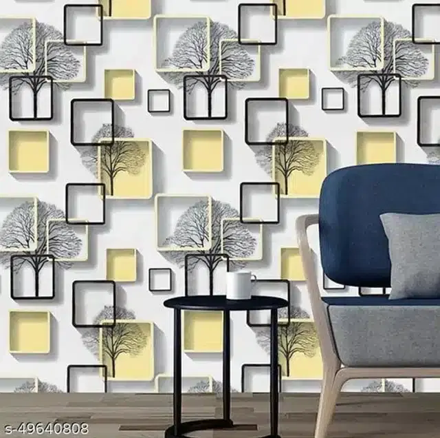 Vinyl Wallpaper for Home, Multicolor, 45x450 cm