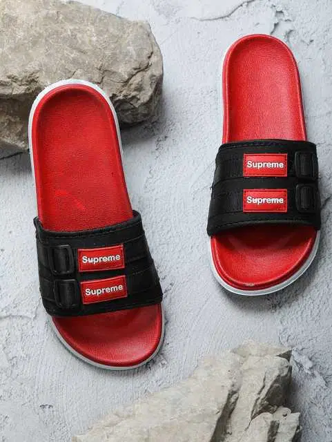 Fosty Comfortable Flipflop for Kids (Red, 4) (ADE-175)
