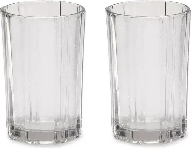 Liquor cum Cocktail Glasses, Transparent, 200 ml, Pack of 2