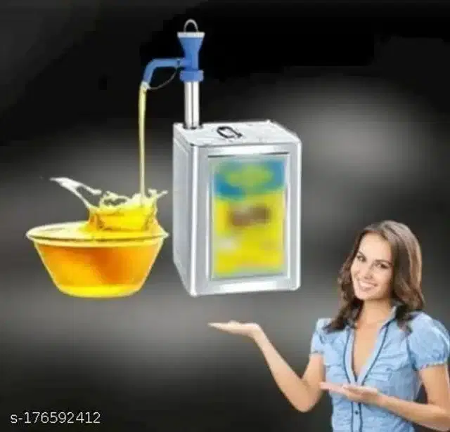 Plastic Manual Hand Oil Pump, Multicolor