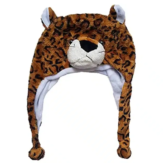 Kid's Warm Beanie Hat (Brown)