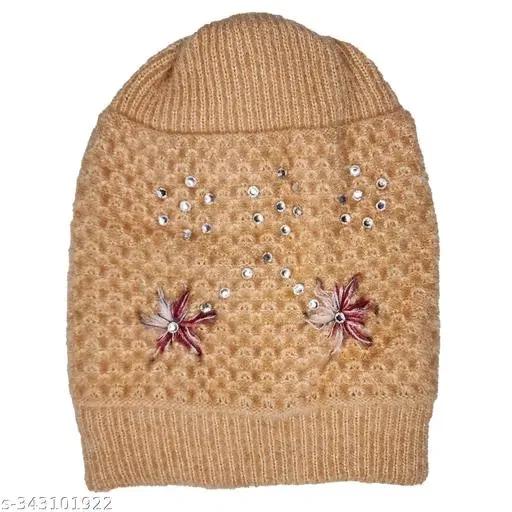 Woolen Cap for Kids (Multicolor)