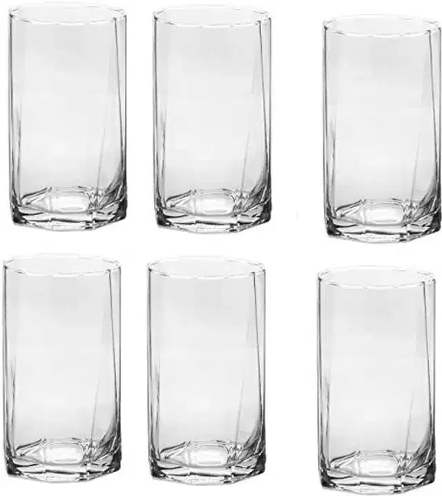 Liquor cum Cocktail Glasses, Transparent, 250 ml, Pack of 6