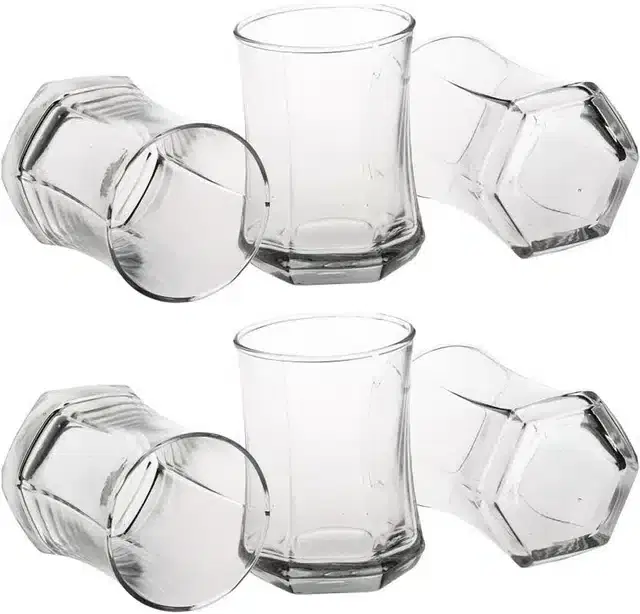 Fancy Water & Wine Glass, 280 ml, Pack of 6
