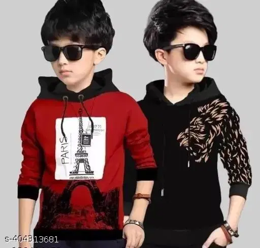 Cotton Clothing Set for Boys, Multicolour, Pack of 2 (4-5 Years)