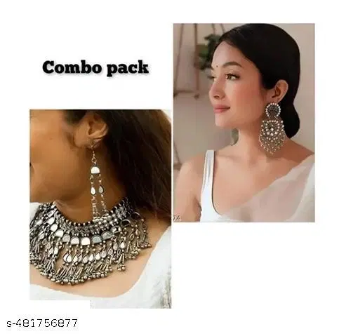 combo pack oxidized jewellery set