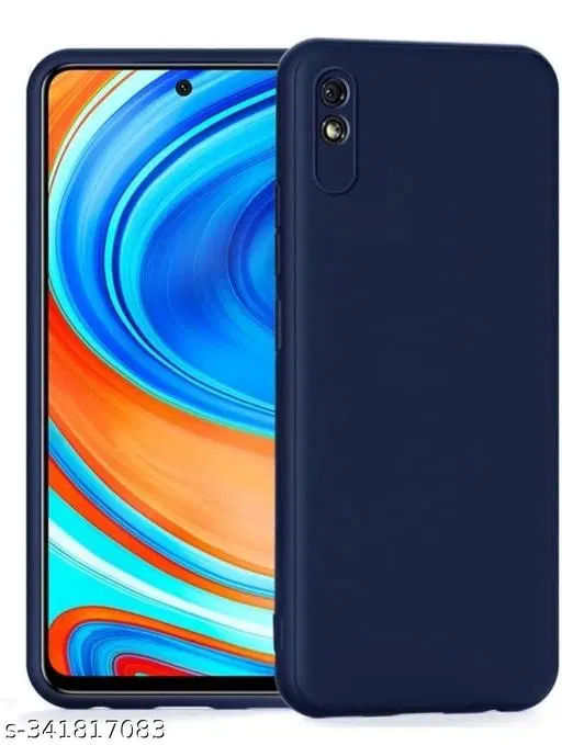 Silicone Mobile Cover for Redmi 9A / 9i / 9A, Multicolor