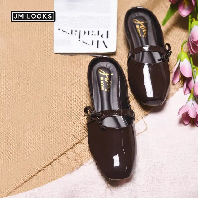 JM Looks Stylish Heels for Women (Brown, 5)