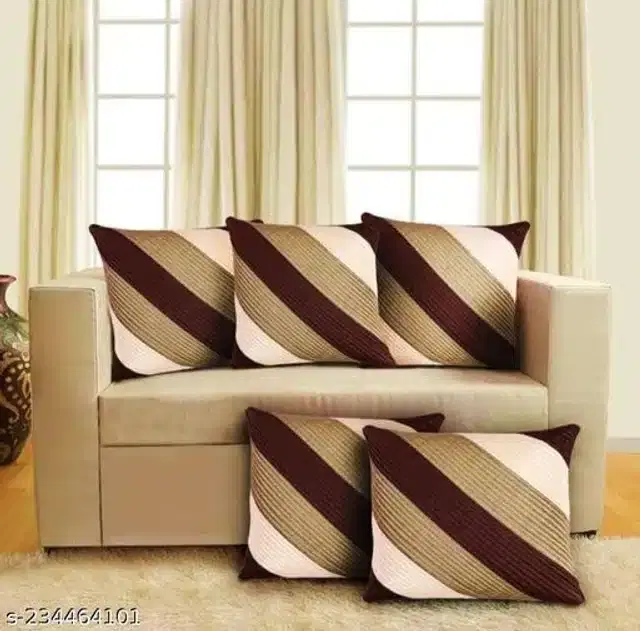 Cushion Covers for Home, Multicolor, Pack of 5