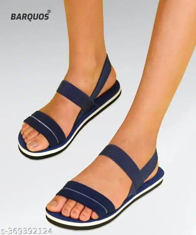 Sandals for Women (Blue, 7)