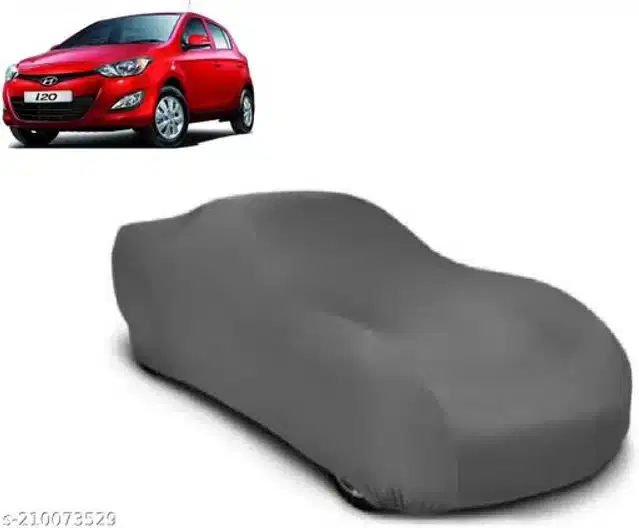 Taffeta Waterproof Car Cover for Hyundai i20, Multicolor