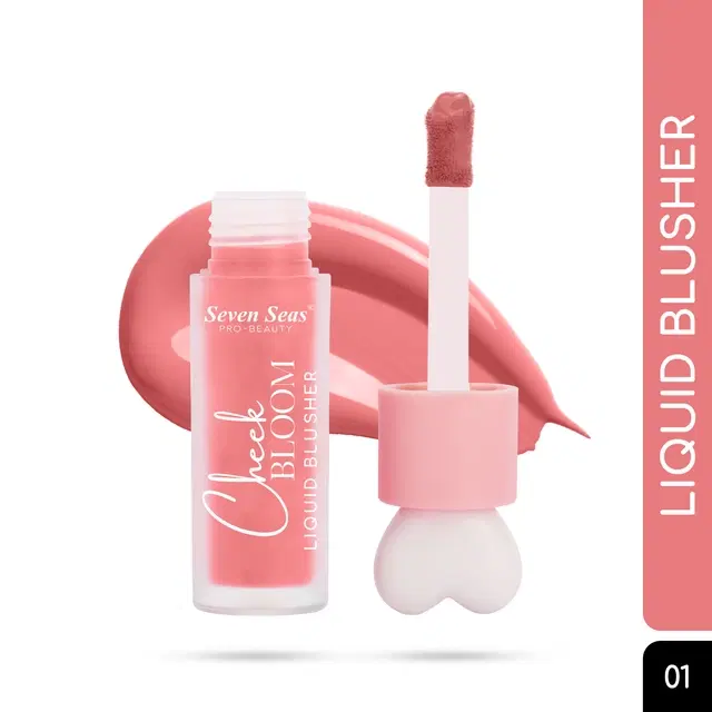 Seven Seas Cheek Bloom Liquid Blusher, Copper Cheeks