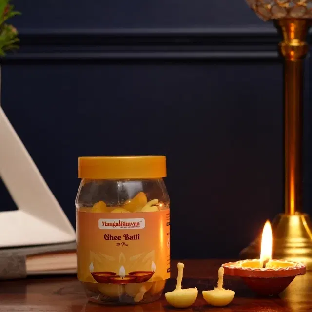 Mangal Bhavan Ghee Batti - 30 Pcs