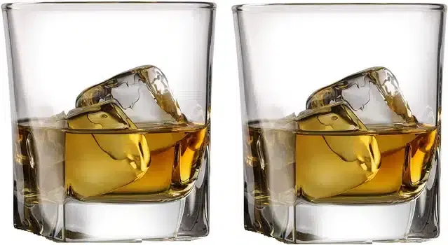 Liquor cum Cocktail Glasses, Transparent, 180 ml, Pack of 2