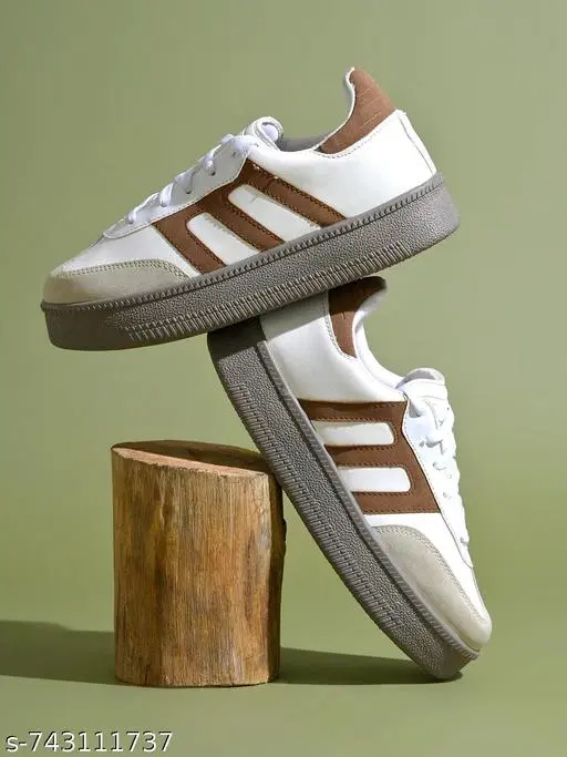 Shoetopia Girls Sneakers Cream (13-14 Years)