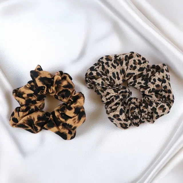 Hair Bands for Women, Black & Brown, Pack of 2