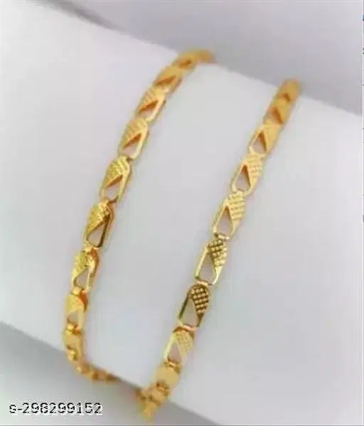 Alloy Chain Necklace for Men (Gold)