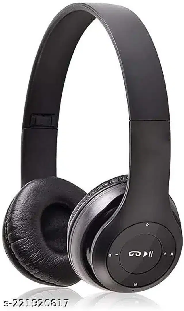 Wireless Bluetooth Headphones, Black
