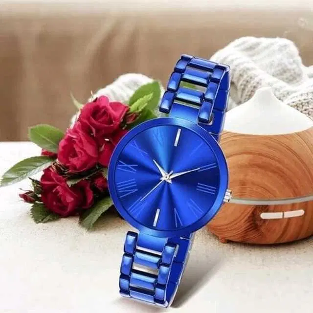 Analog Watch For Womens (Blue) (WS-77)