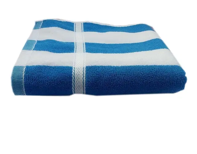 Microfibre Cabana Bath towel pack of 1, Blue