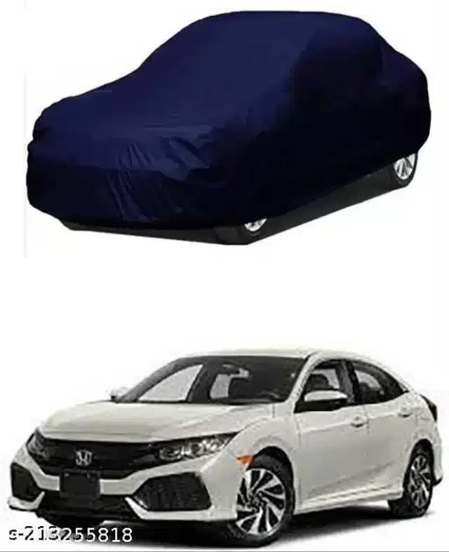 Taffeta Waterproof Car Cover for Honda City, Multicolor