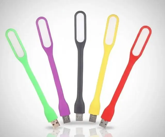 Portable USB Led Light, Multicolor, Pack of 5