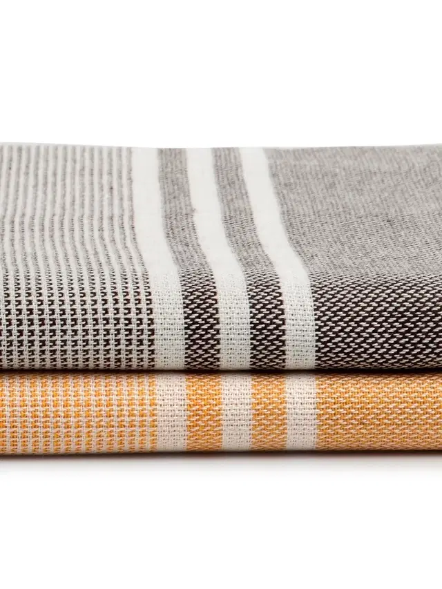 Cotton High Absorbent Bath Towels, Multicolor, Pack of 2