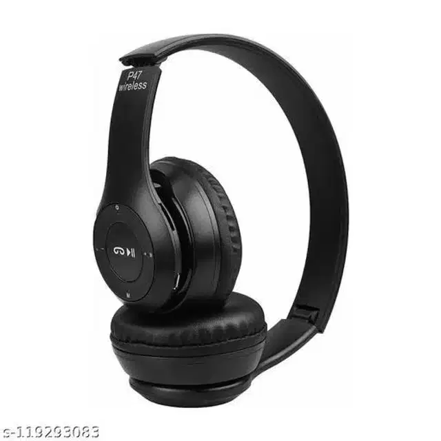 Wireless Bluetooth Headphones, Black
