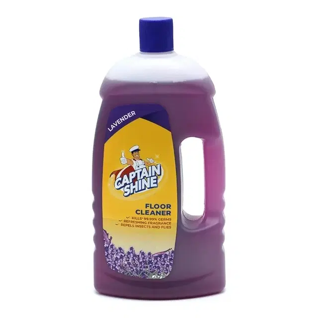 Captain Shine Disinfectant Floor Cleaner 1 L (Lavender)