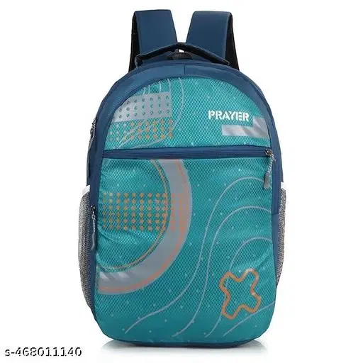 PRAYER Casual Backpack 3 Compartments Front Pocket, bottle holder, School bags for boys & girls|Ideal for women & men,  School, College, Office & Travel