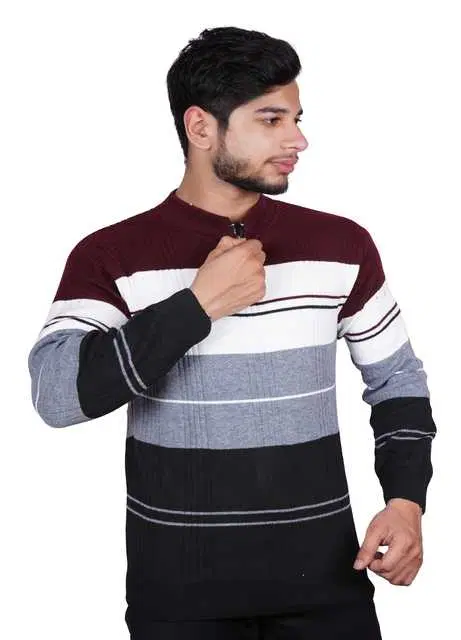 Full Sleeve Sweater for Men (Multicolor, Free Size) (K3)