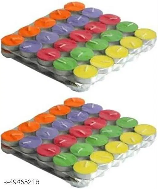 Tealight Candles for Home Decoration, Pack of 100