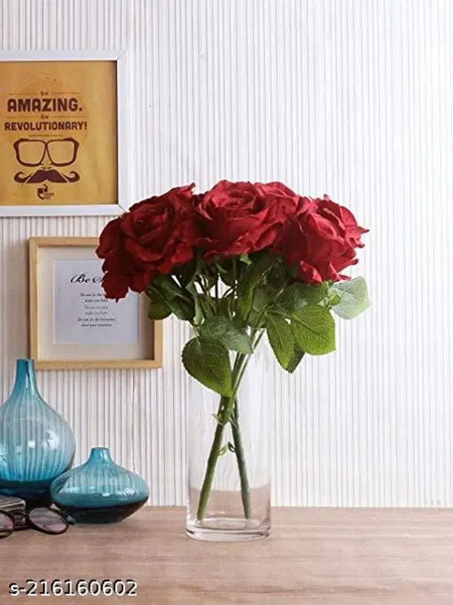 Plastic Artificial Flower, Multicolor, Pack of 2