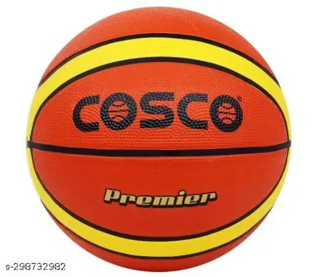 Cosco Rubber Basketball, Size 6, Orange