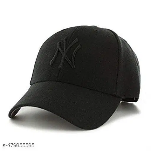 Polyblend Cap for Men (Free Size, Free Size)