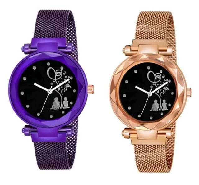 Analog Watch For Womens (Multicolor) (WS-491)