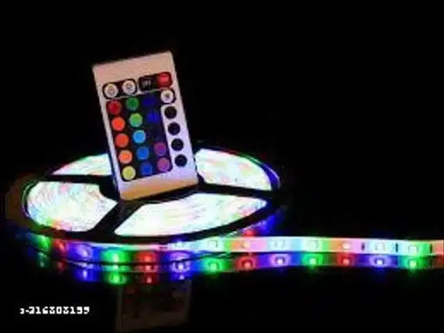 Remote Control LED Strip Lights, Multicolor, 4 m