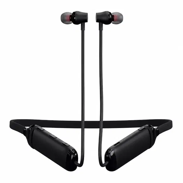 TecSox Jazz 251 Wireless neckband design Bluetooth Neckband-Black