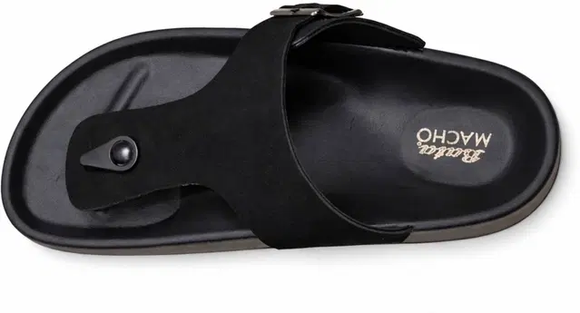 Bata Flip Flops for Men (Black, 9 Euro)