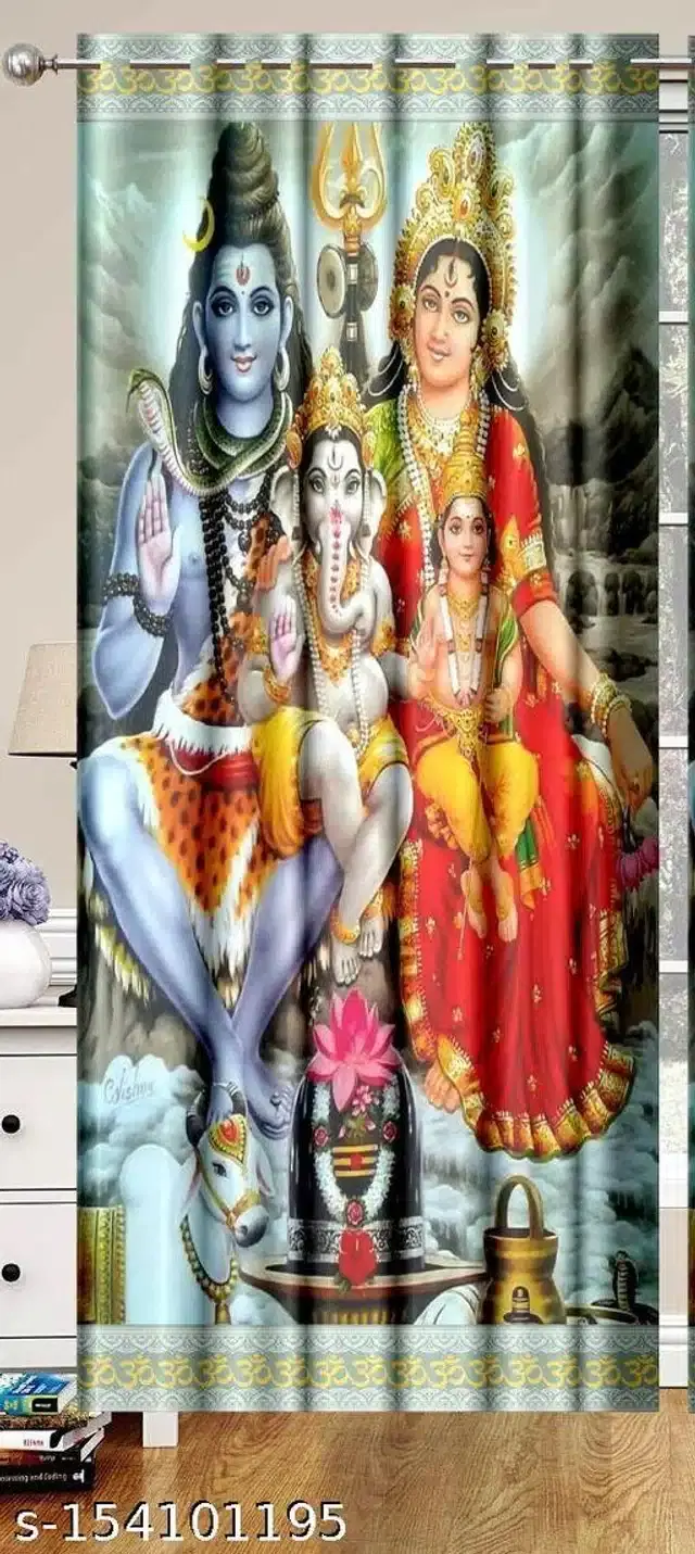 Curtains for Door, Multicolor, 5 Feet