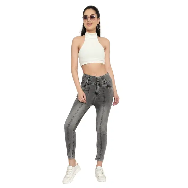 Denim jeans For Women, GREY (28)