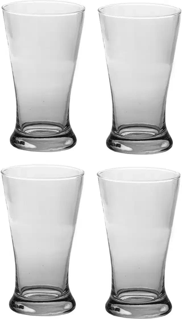 Liquor cum Cocktail Glasses, Transparent, 300 ml, Pack of 4