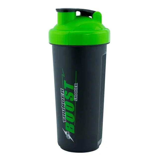 Trueware Thunder Boost Shaker With Photo Box & PP Blender, Green, 750 ml, TB-15
