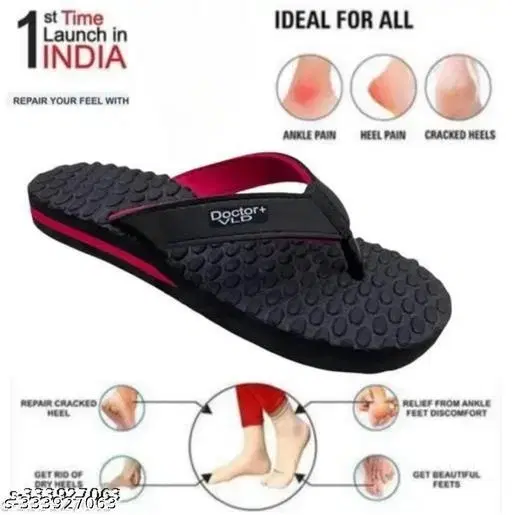 Flipflop for Women, Black (6)