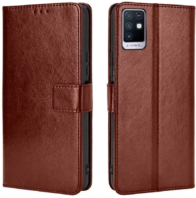 Flip Mobile Cover for Infinix Note 10, Multicolor