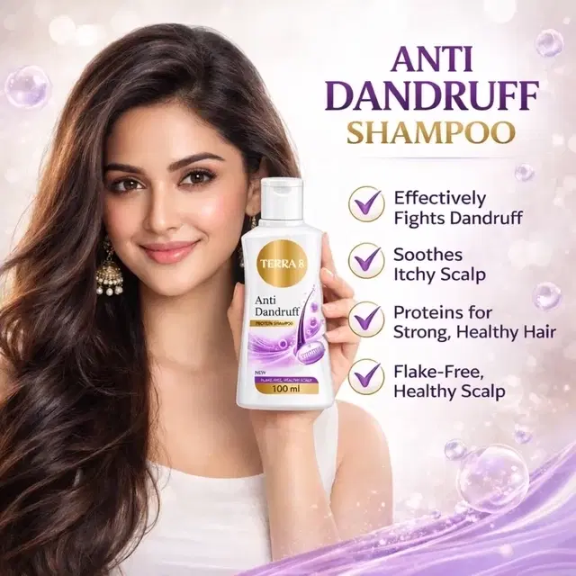 Terra 8 Anti Dandruff Shampoo 100 ml