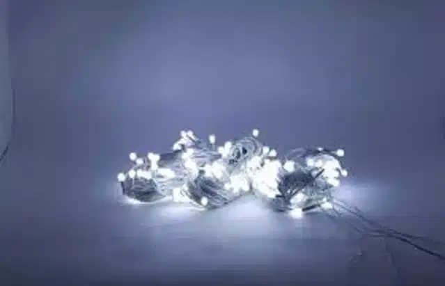 LED String Lights, White, 15 m