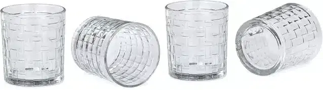 Liquor cum Cocktail Glasses, Transparent, 200 ml, Pack of 4