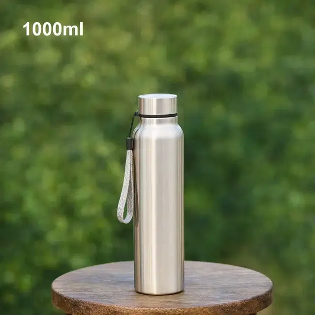 Coolton Slim Stainless Steel Water Bottle, 1000ml