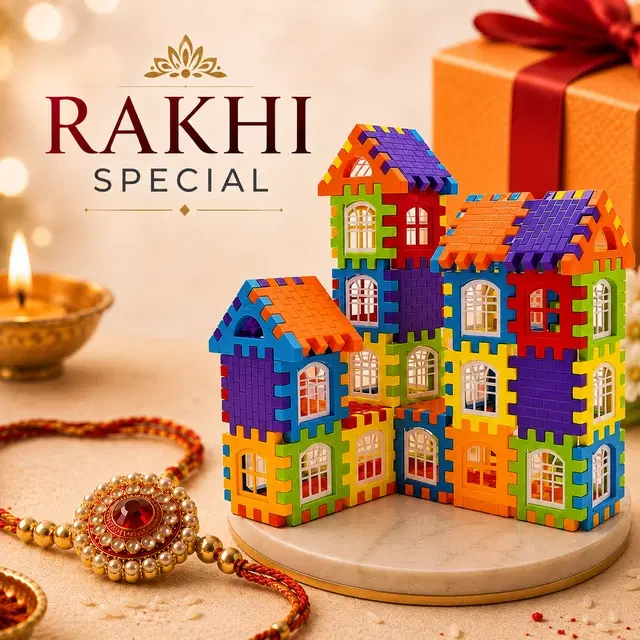 65 Pcs Building Blocks | Rakhi Special
